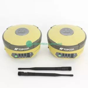 Topcon-Hiper-V-Dual-Base-Rover-Receiver-Kit-TESLA-Pocket-3D-for-sale